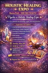 2026 holistic healing expo flyer